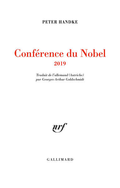 conférence du nobel