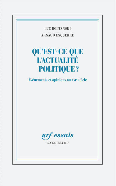 Qu'est-ce que l'actualité politique ?