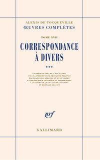 Correspondance à divers