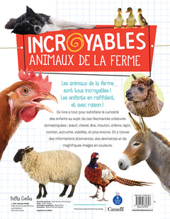 Incroyables animaux de la ferme