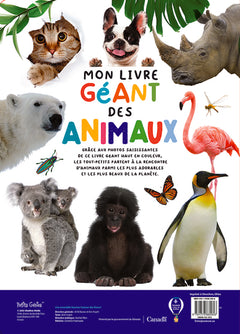 Mon livre géant des animaux
