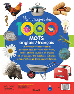 Mon imagier des 1000 mots anglais / français