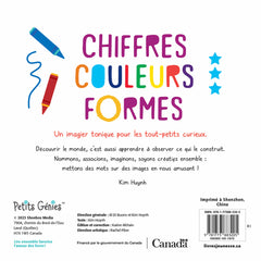 Chiffres, couleurs, formes