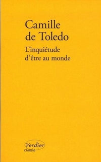 L'inquiétude d'être au monde