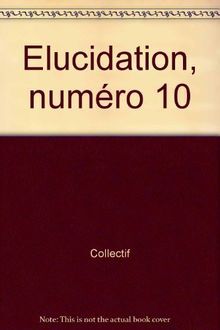 Élucidation  n°10