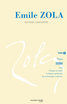 Oeuvres complètes d'Emile Zola, tome 9