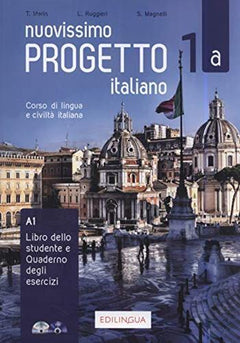 Nuovissimo progetto italiano 1a-corso e civiltà italiana-stutende + quaderno degli esercizi+dvd+cd