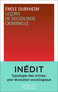Leçons de sociologie criminelle
