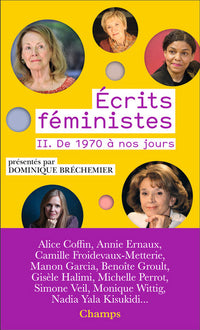 Écrits féministes: De 1970 à nos jours
