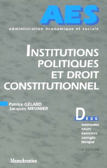 Institutions politiques et droit constitutionnel