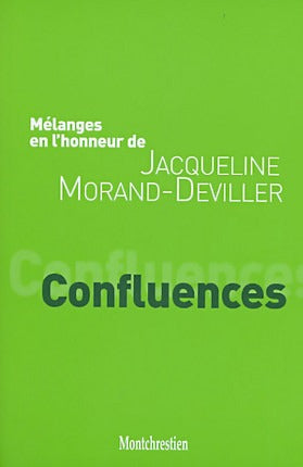 Mélanges en l'honneur de Jacqueline Morand-Deviller : Confluences