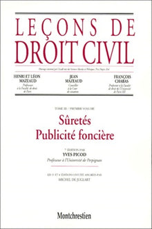sûretés - publicité foncière - 7ème édition