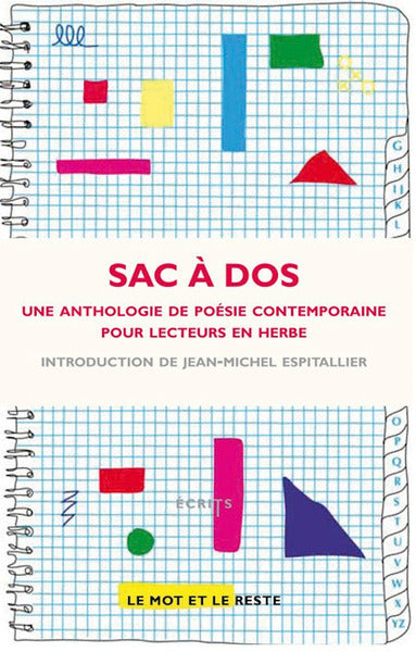 Sac à dos - Anthologie de poésie contemporaine