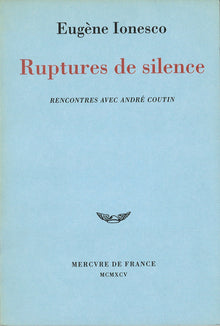 Ruptures de silence