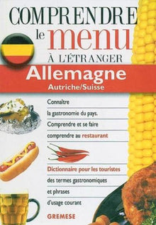 Comprendre le menu à l'étranger