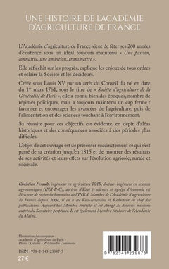 Une histoire de l'Académie d'agriculture de France