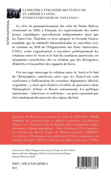La politique étrangère des Etats-Unis en Amérique Latine : interventionnisme ou influence ?: L'OEA comme régulateur ?