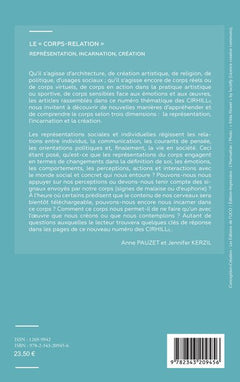 Le corps-relation : Représentation, incarnation, création