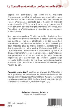 Le conseil en évolution professionnelle