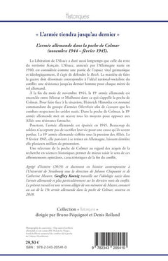 "L'armée tiendra jusqu'au dernier"