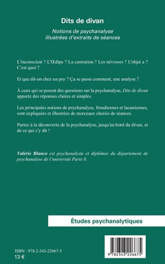 Dits de divan (Nouvelle édition)
