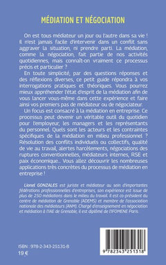 Médiation et négociation