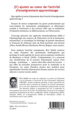 (S')ajuster au coeur de l'activité d'enseignement-apprentissage