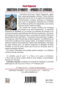 Chrétiens d'Orient : ombres et lumières