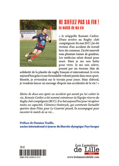 Ne sifflez pas la fin ! Le match de ma vie