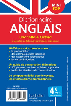 Mini Top Dictionnaire Hachette Oxford - Bilingue Anglais