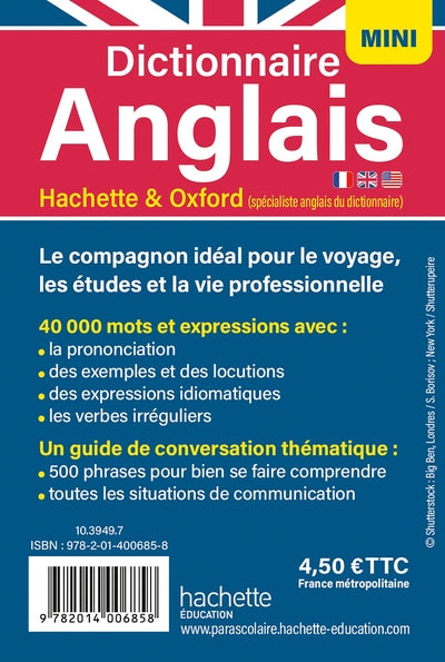 Dictionnaire Hachette Mini Anglais