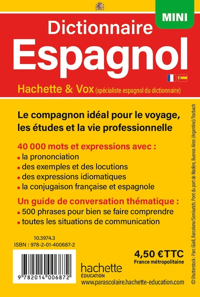 Dictionnaire Hachette Mini Espagnol