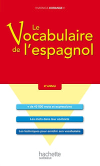 Le vocabulaire de l'espagnol