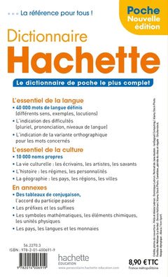 Dictionnaire Hachette Poche