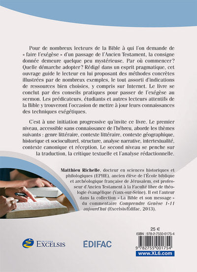 Guide pour l'exégèse de l'Ancien Testament