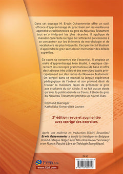 Cours de grec du Nouveau Testament
