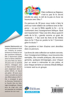 Faire confiance au Seigneur