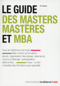 Le guide des masters-mastères et MBA