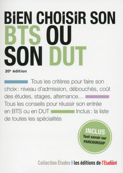 Bien choisir son BTS ou son DUT