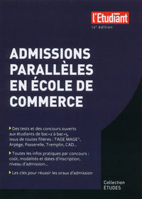 Admissions parallèles en école de commerce