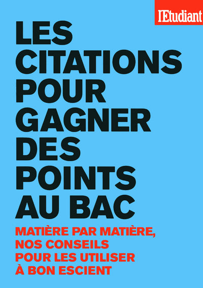 Les citations pour gagner des points au BAC