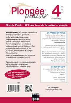Plongée Plaisir Niveaux 4 et 5 - 10ème édition