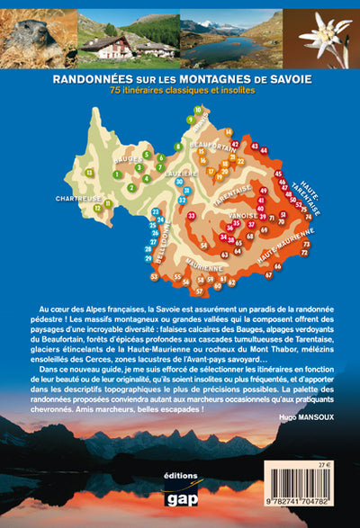 Randonnées sur les montagnes de Savoie