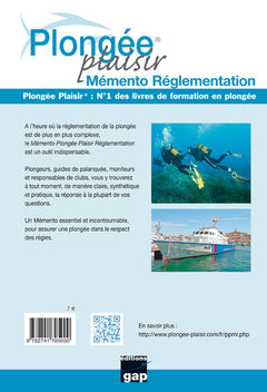 Plongée plaisir Mémento Réglementation