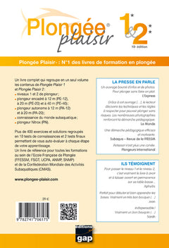 Plongée Plaisir Niveaux 1 et 2 - 10e édition