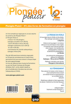 Plongée Plaisir Niveaux 1 et 2 - 12e édition