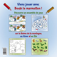 Boubi : cahier de jeux d'un marmotton 3 a 5 ans