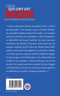 Hubert Beuve-Méry : "Non aux fake news"