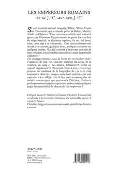 Les empereurs romains