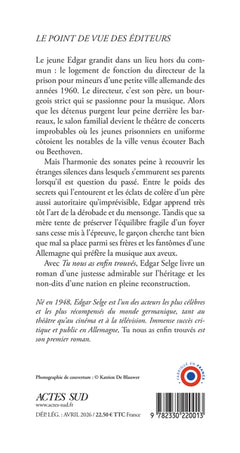 Tu nous as enfin trouvés